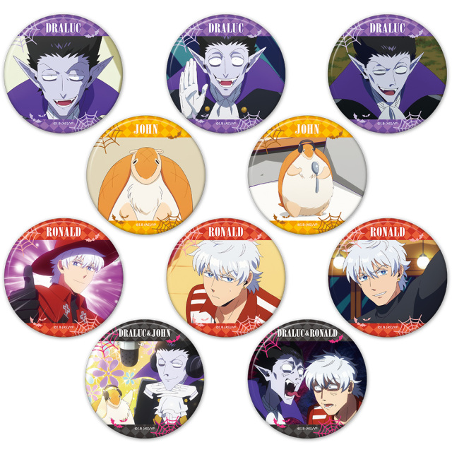 吸血鬼すぐ死ぬ トレーディング缶バッジ（1pcs）