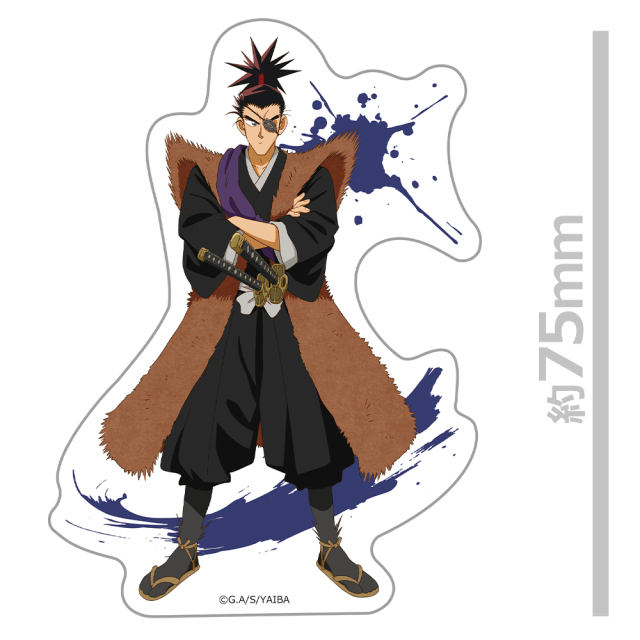 真・侍伝 YAIBA ダイカットステッカー 柳生十兵衛三厳