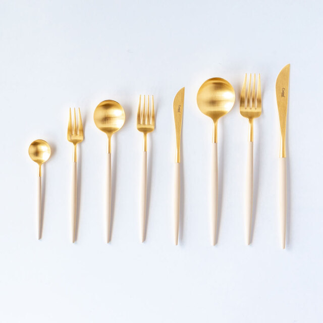 Cutipol クチポール｜GOA アイボリー×ゴールド COMFOTA 北欧雑貨店