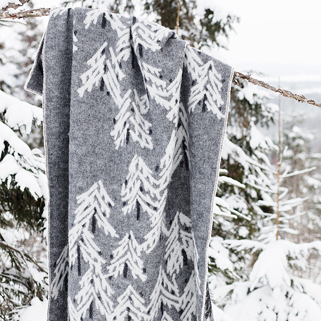 LAPUAN KANKURIT ラプアンカンクリ｜ブランケット（130x200cm）KUUSI