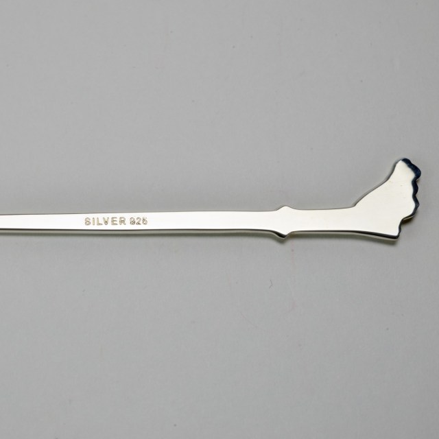 銀製 楊枝 松竹梅 / おしゃれ 茶道具 菓子切り 高級 和菓子 東京銀器