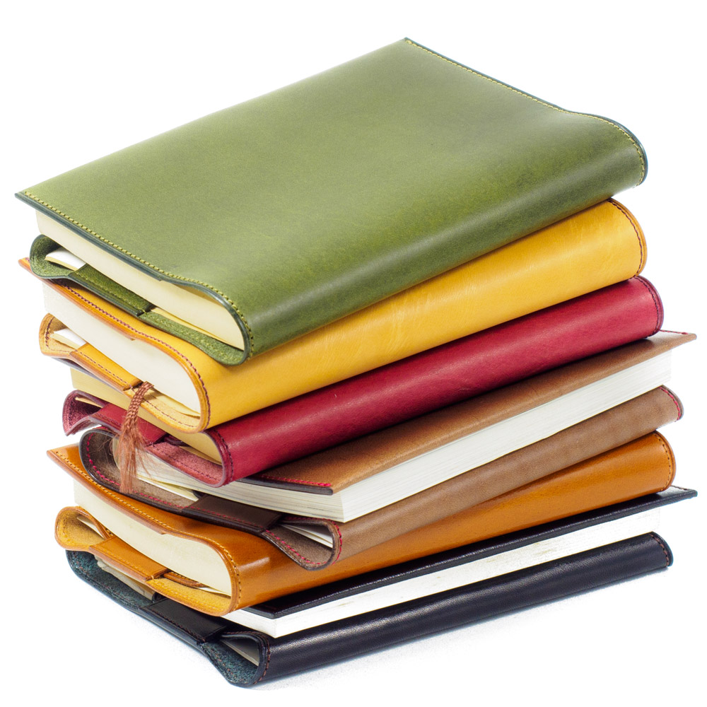 ブックカバー 四六判 牛ヌメ革 オイルレザー |dete