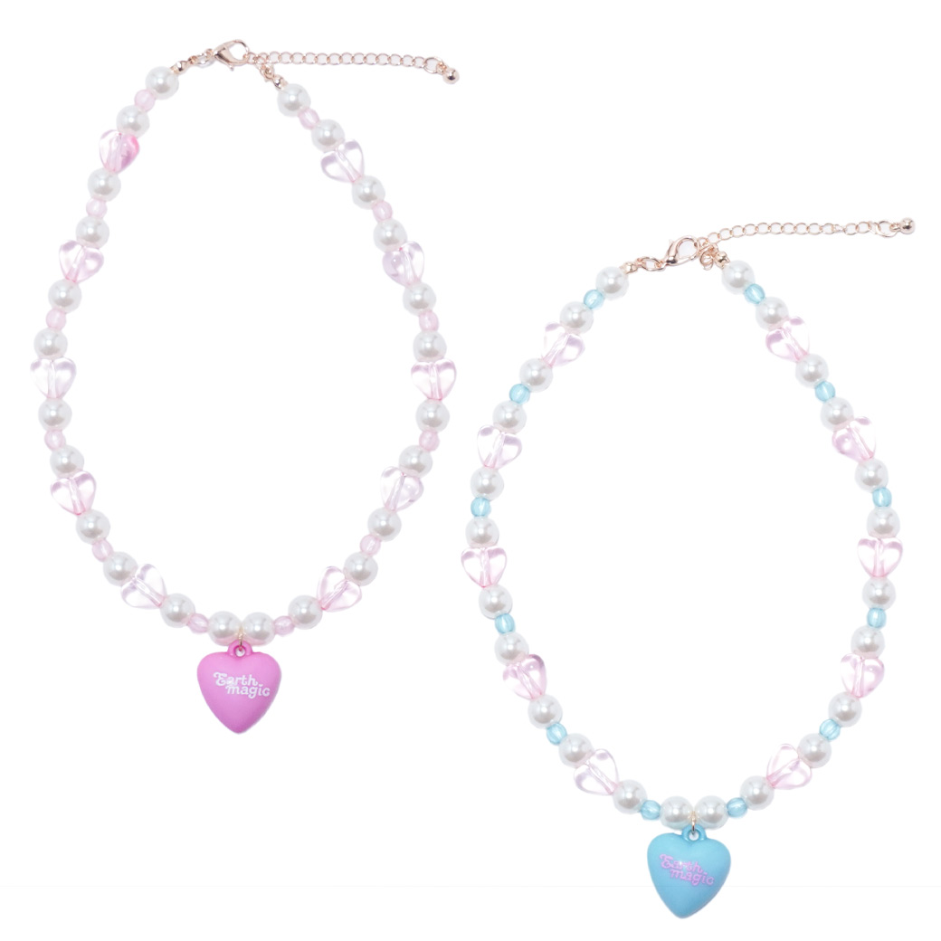 ロゴハートチャームネックレス