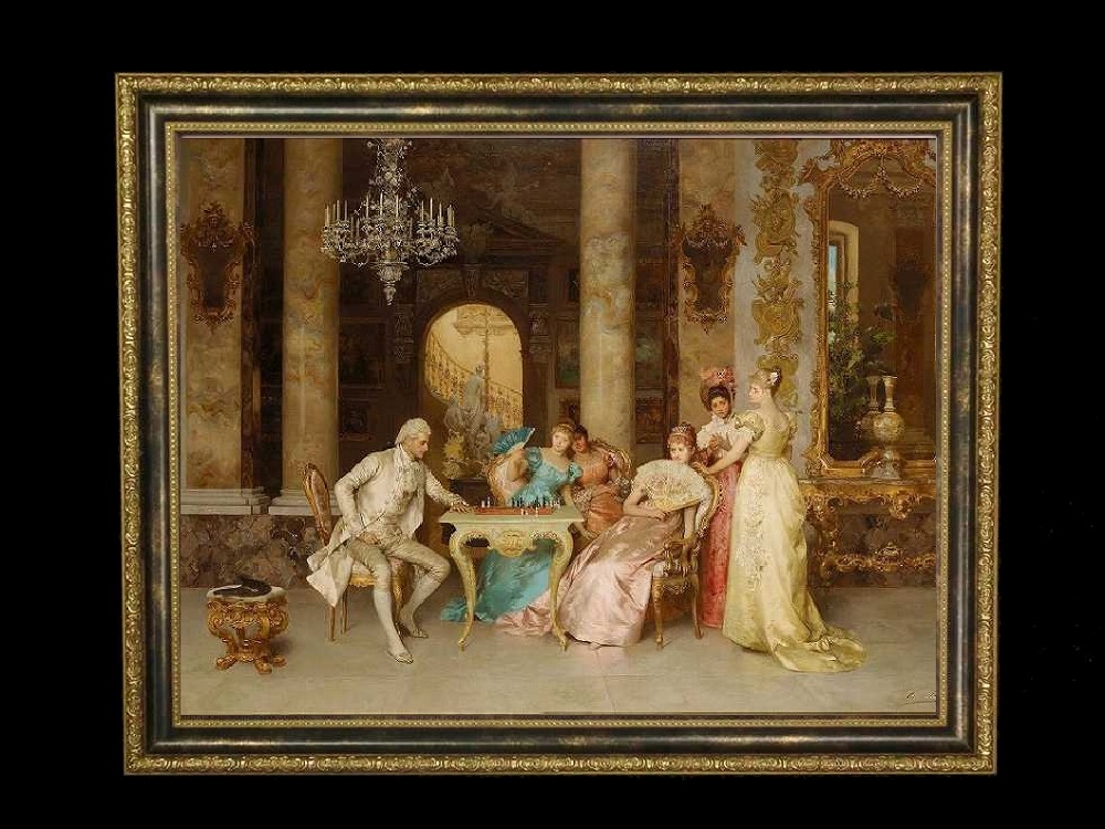 fu-collection】 ヨーロッパ名画 貴族・貴婦人 0480S 送料無料 輸入