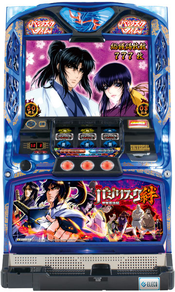 エレコ バジリスク～甲賀忍法帖～ 絆MK 甲賀ver. 中古パチスロ実機