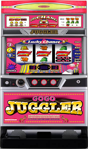 北電子 ゴーゴージャグラー3 中古パチスロ実機 A-SLOT