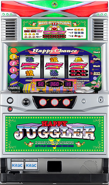 北電子 ハッピージャグラーVII 中古パチスロ実機 [4ch対応] A-SLOT