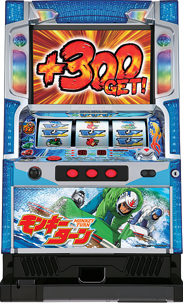 山佐 パチスロ「モンキーターン」 メインパネル 中古パチスロ実機 [4ch