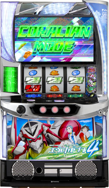 銀座 スマスロ交響詩篇エウレカセブン4 HI-EVOLUTION 中古パチスロ実機