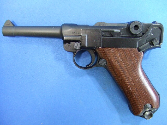 ルガーP08 4インチ HW 鉄刀木グリップ | タナカ