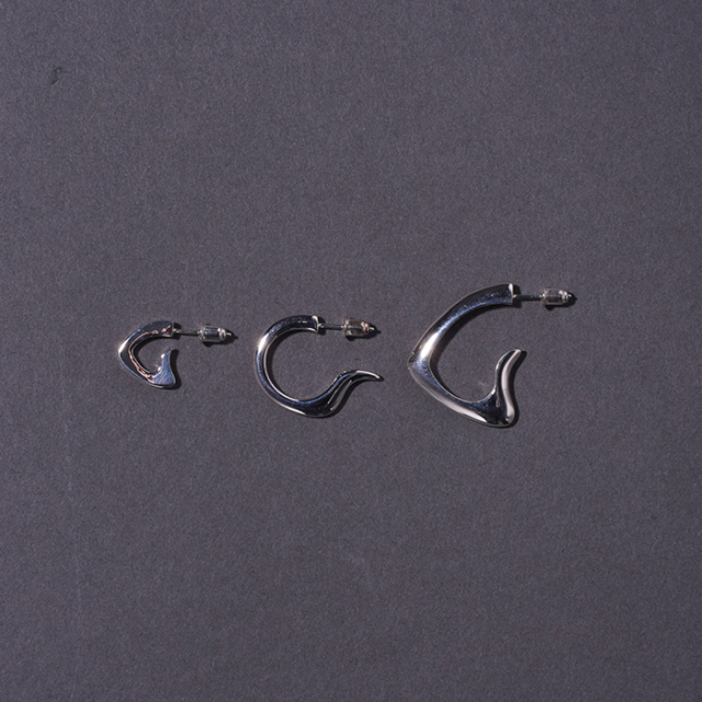 NASTOYS/ナストイズ「Mid-Century PIERCE (LARGE)」925製ピアス片方