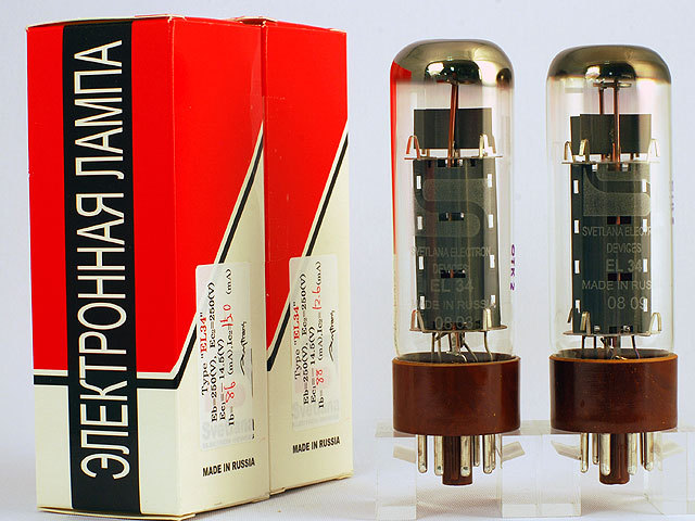 EL34 Svetlana マッチドペア