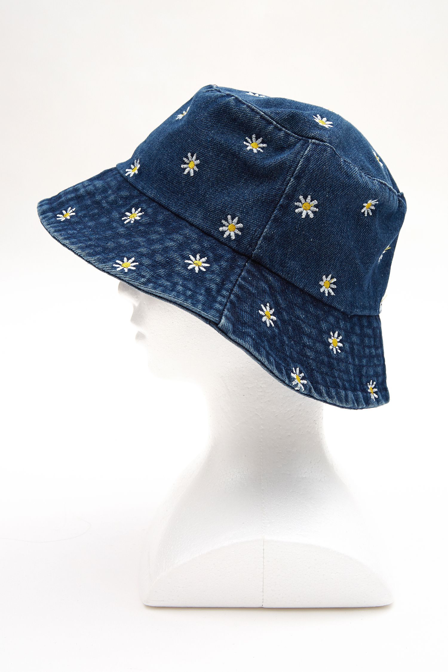 花柄刺繍デニムハット / バケハ バケットハット ankoROCK(アンコロック