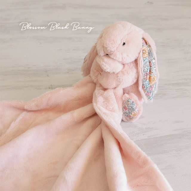 数量限定】名前入りジェリーキャットブランケット Blue Bunny Tsubasa