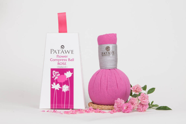 パタウェ フラワーコンプレスボール ダマスクローズ 250g