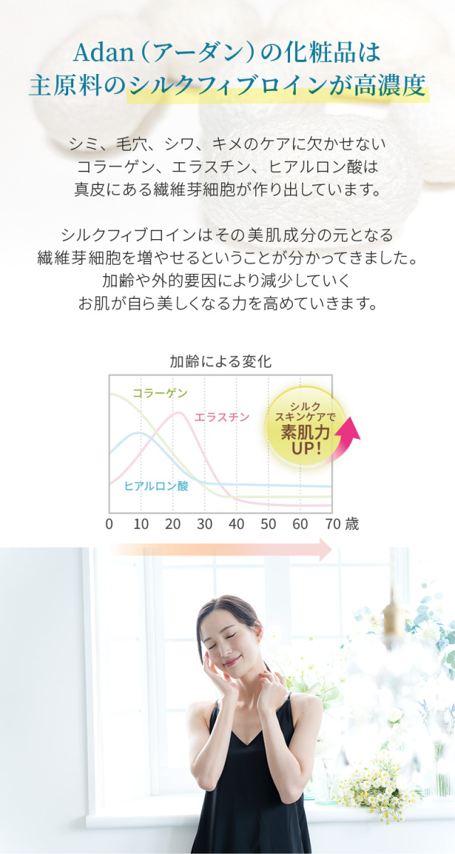 期間限定】日本製 初絹ピュアレストシルクローション 120ml×2本セット