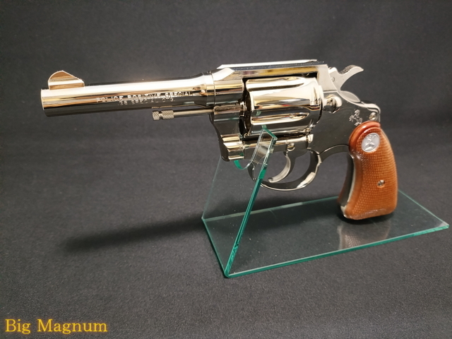 タナカ】S&W M10 ミリタリー&ポリス 4インチ .38spl ニッケル Ver.3