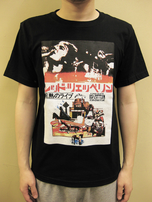 GTS1976 “Led Zeppelin/狂熱のライブ” Tシャツ Blood & Thunder