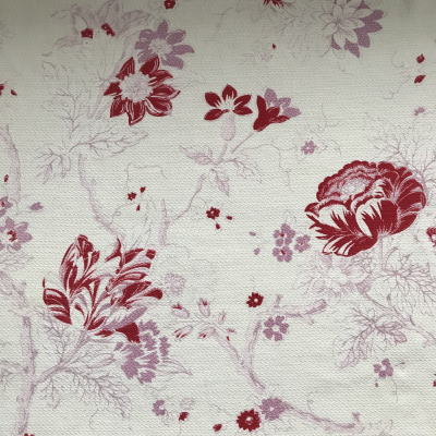 K-756 フランスアンティーク布/アンティークファブリック 1900年ローズ