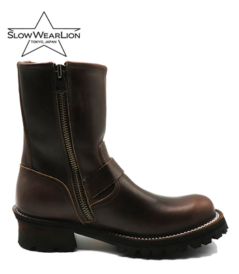 SLOW WEAR LION スローウエアライオン ダブルステッチダウン|クロム