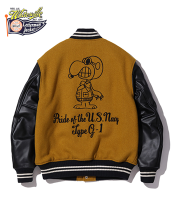 WHITESVILLE×BUZZ RICKSON'S×PEANUTS ホワイツビル SNOOPY|メルトン