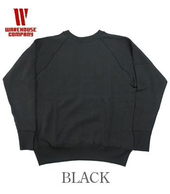 WAREHOUSE ウエアハウス 裏毛|丸胴|ラグランスリーブ|スウェット