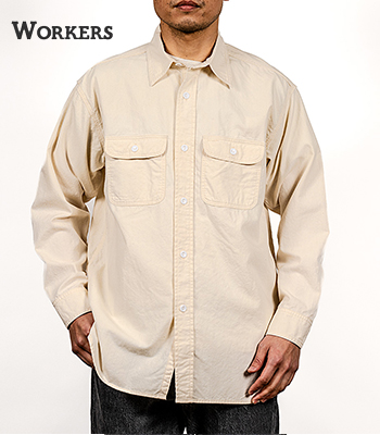 WORKERS ワーカーズ 長袖|シャンブレー|5.5oz.デニム|ワークシャツ