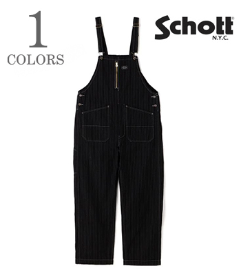 Schott ショット 硫化染|オールドヒッコリー|オーバーオール『OLD