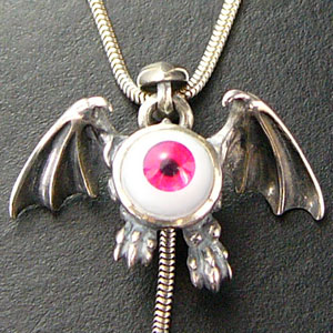 目玉コウモリ ペンダント