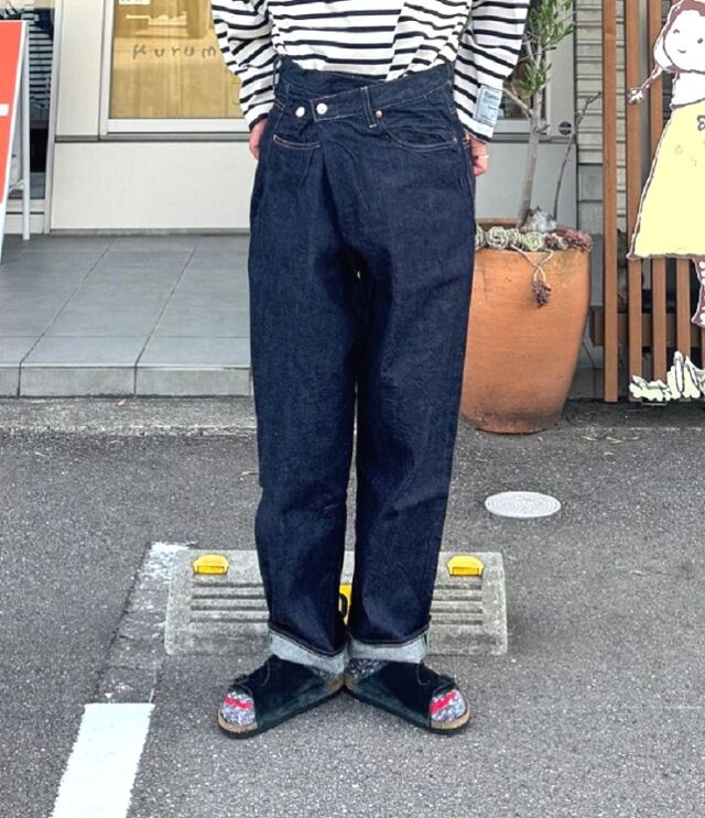 Go To Hollywood デニム 変形 パンツ ネイビー