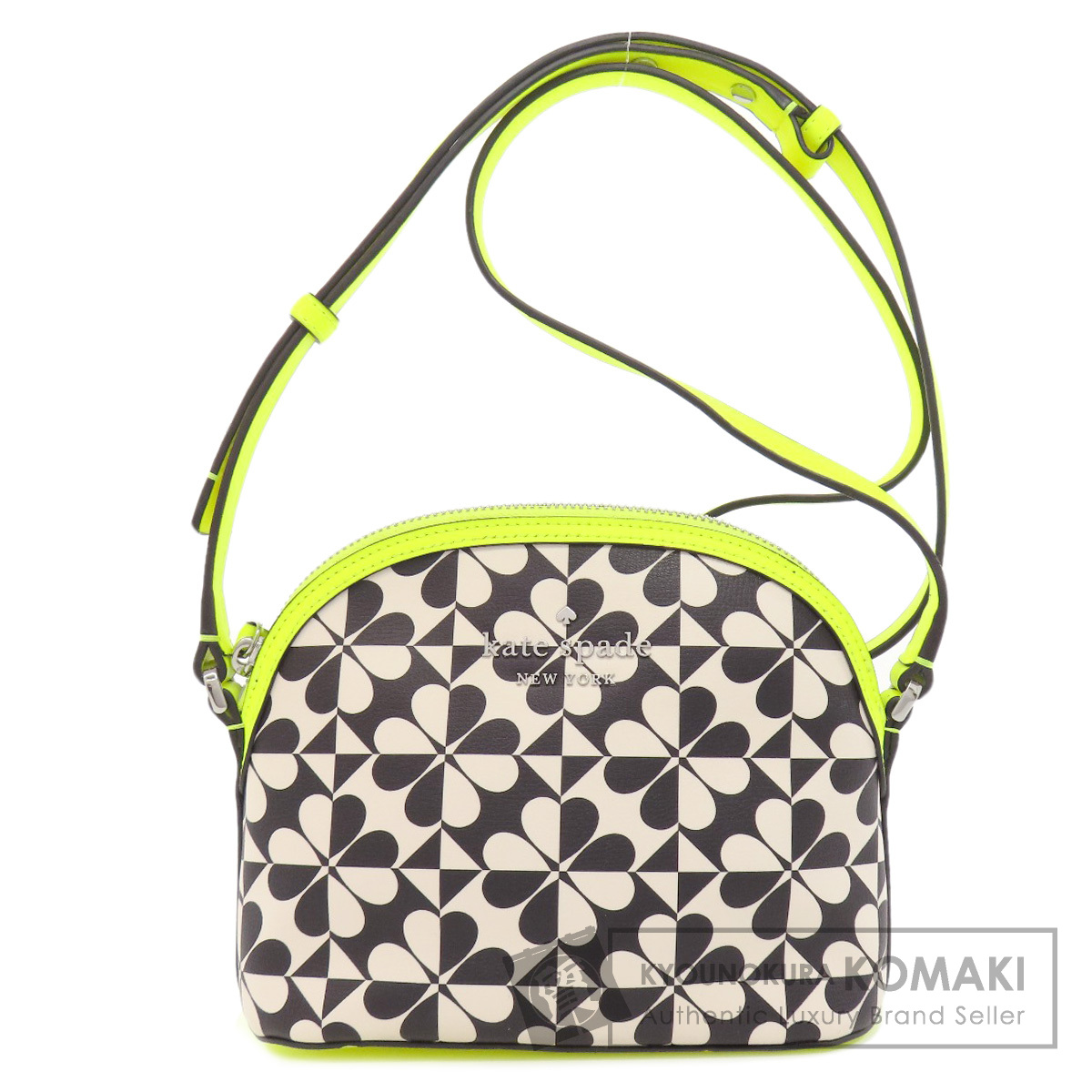 kate spade ケイトスペード クローバー柄 ショルダーバッグ PVC