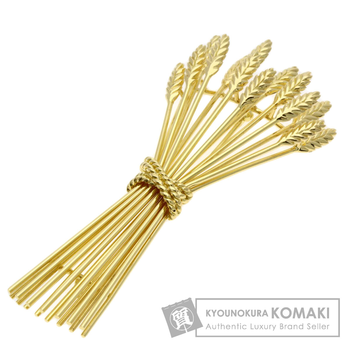 TIFFANY&Co. ティファニー 麦穂 ブローチ K18イエローゴールド