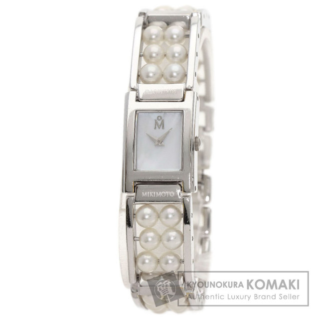 MIKIMOTO ミキモト NNS-8019PF パールウォッチ 腕時計 ステンレス