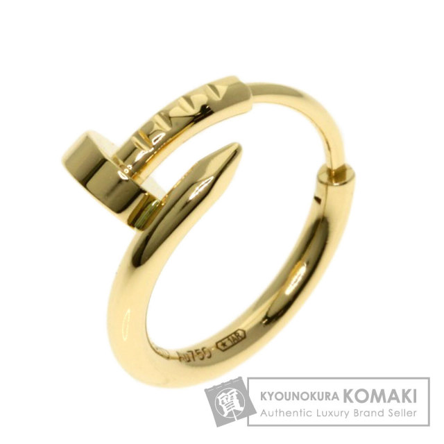 CARTIER カルティエ ジュスト アン クル シングル 片方のみ ピアス K18