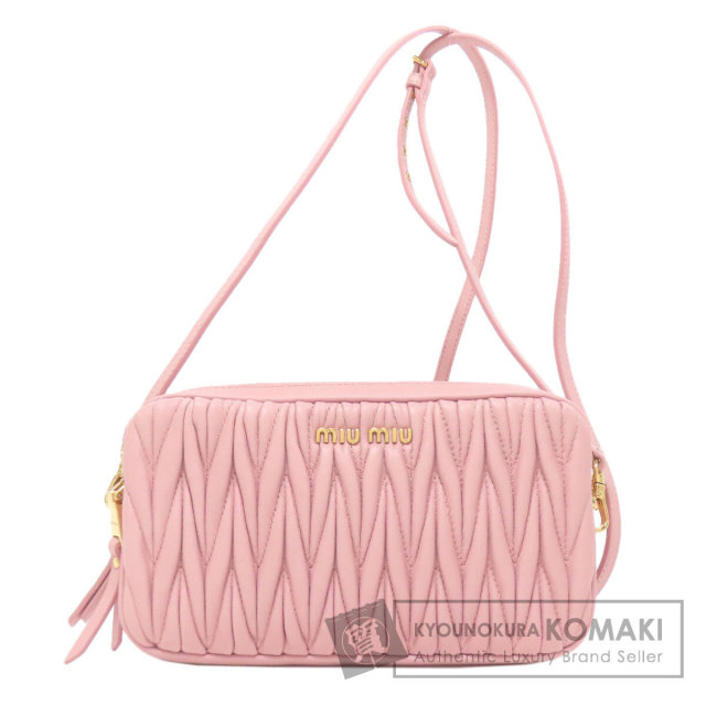 MIUMIU ミュウミュウ マテラッセ ショルダーバッグ カーフ レディース