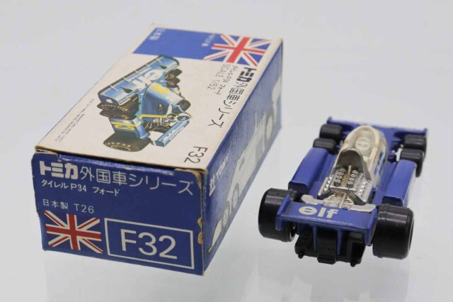 ミニカーショップ ケンボックス トミカ 青箱☆F32☆タイレルP34