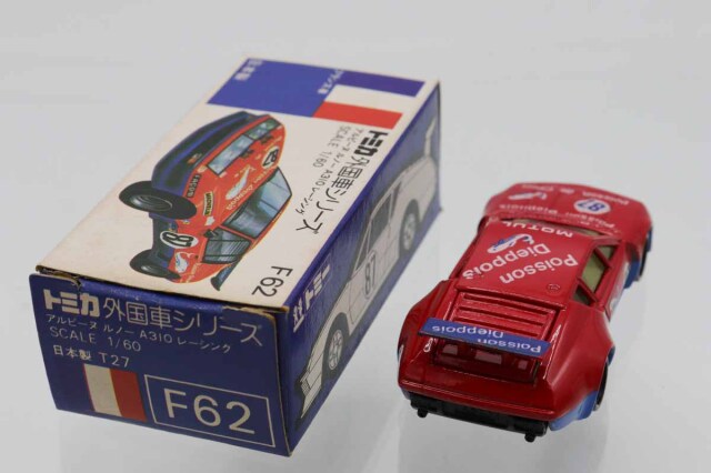 ミニカーショップ ケンボックス トミカ 青箱☆F62☆アルピーヌルノー