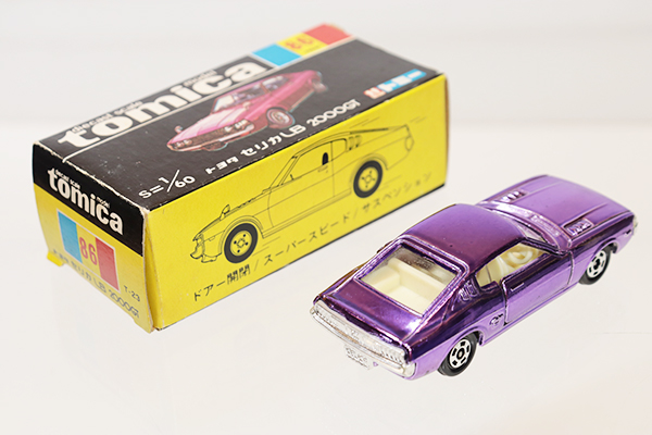 ミニカーショップ ケンボックス トミカ 黒箱☆86-1-7☆日産セリカ