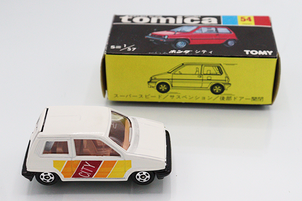 ミニカーショップ ケンボックス トミカ 黒箱☆54-3-5☆ホンダシティ