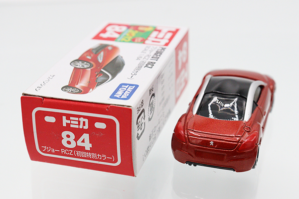 ミニカーショップ ケンボックス トミカ 赤箱☆84☆プジョーRCZ(初回