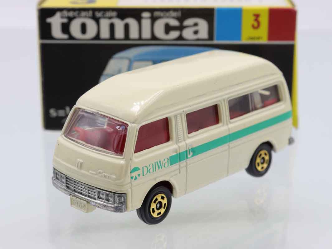 ミニカーショップ ケンボックス トミカ 黒箱☆3☆日産キャラバン