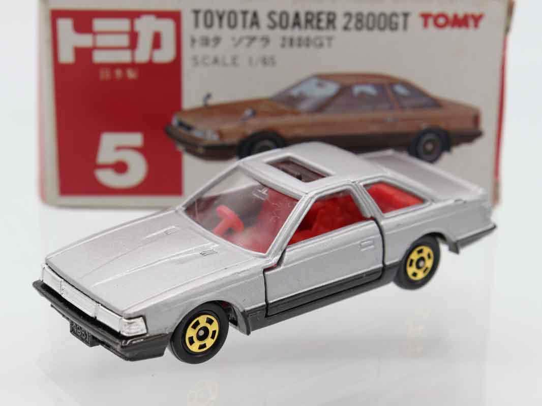 ミニカーショップ ケンボックス トミカ 赤箱(日本製)☆5☆トヨタソアラ