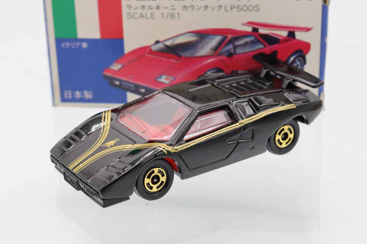 ミニカーショップ ケンボックス トミカ 青箱☆F50☆ランボルギーニ