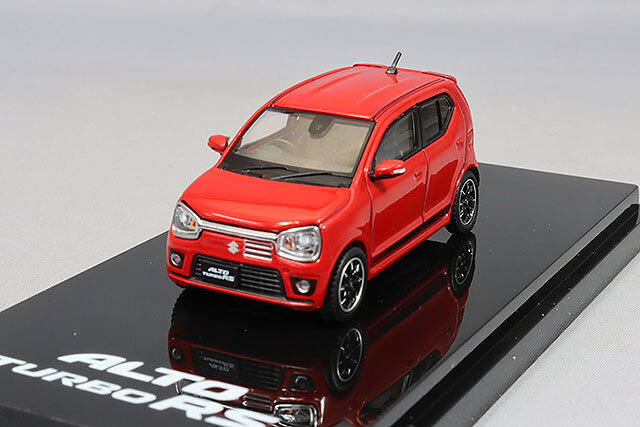 ホビージャパン 1/64 スズキ アルト ターボ RS (HA36S) ピュアレッド