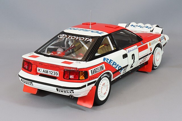 京商 1/18 トヨタ セリカ GT-FOUR (ST165) 1991 モンテカルロ ラリー