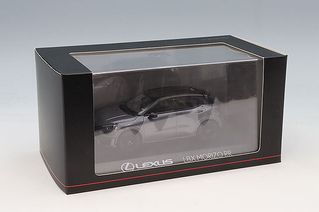 京商 1/43 レクサス LBX MORIZO RR ソニッククロム /ブラック