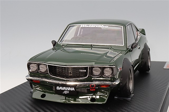 イグニッションモデル 1/18 マツダ サバンナ (S124A) セミワークス