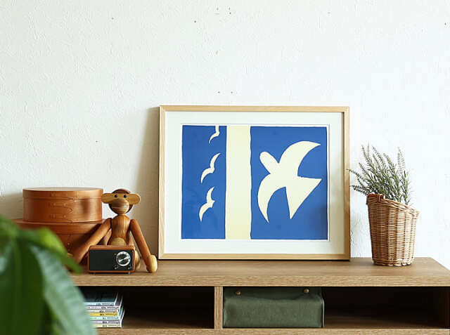 アートポスター ジョルジュ・ブラック 「Oiseaux,1955」｜北欧