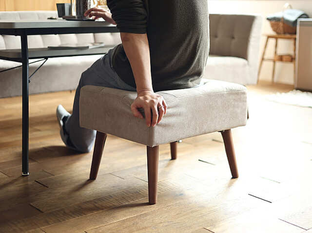 オットマン mild（ミルド）サンドベージュタイプ｜北欧・ヴィンテージ