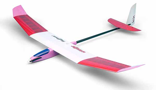 PILOT サフラン3 小型モーターグライダー バルサキット 12168 OK模型